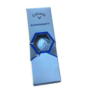 Callaway Supersoft Golf Balls 3-Pack Extra Soft Feel‎ Super Long Straight Shots